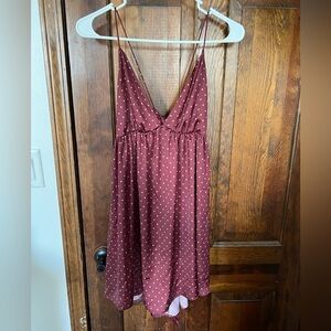 Zara polka dot dress